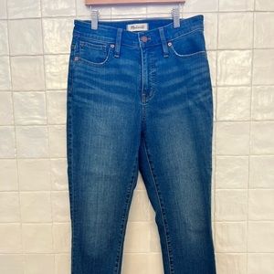 Madewell Curvy High-rise skinny crop